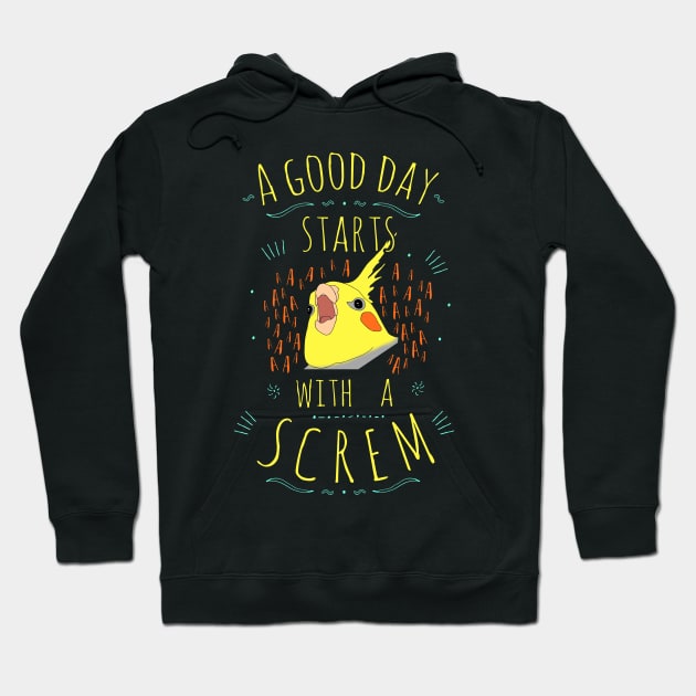 a good day starts with a SCREM #2 Hoodie by FandomizedRose